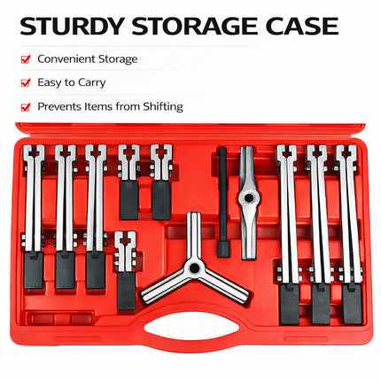 13pcs Automotive Internal External Bearing Puller Removal Repair Kit Set Tool