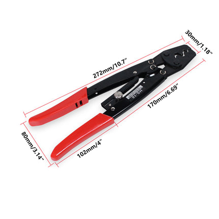 Ratchet Crimping Tool Wire Crimper Cable Terminal Pliers for Electrical Connection