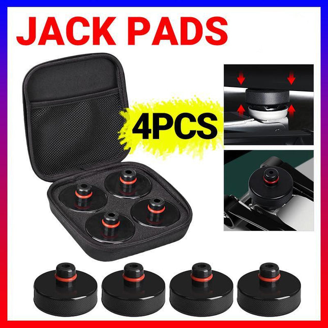 Lifting Jack Pad 4 Pucks with a Storage Case Accessories for Tesla Model 3/S/X/Y - Aimall