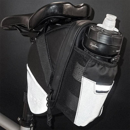 1.5L Bike Seat Bag Mountain Bicycle Tail Pouch Waterproof Kettle Storage Bag