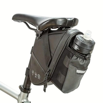 1.5L Bike Seat Bag Mountain Bicycle Tail Pouch Waterproof Kettle Storage Bag