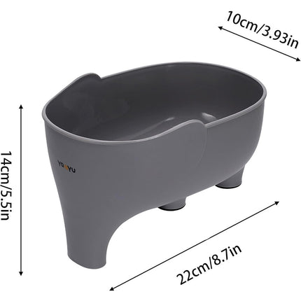 Kitchen Drain Basket Sink Elephant Clean Leftover Sink Strainer Fruit Vegetable