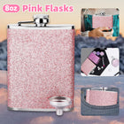 Wine Jug 8oz Stainless Steel Portable Outdoor Wine Flask Bottle Travel Camping