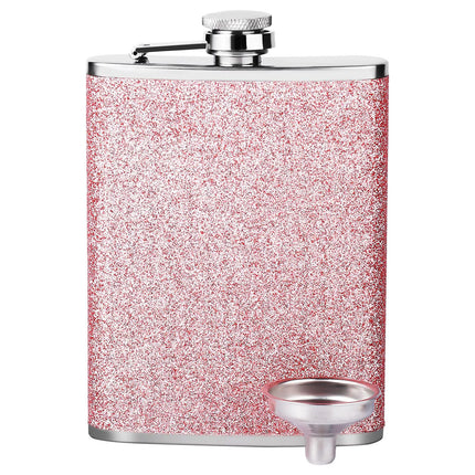 Wine Jug 8oz Stainless Steel Portable Outdoor Wine Flask Bottle Travel Camping