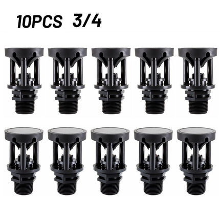 10pcs Atomizing Nozzles Water Spray Heads for Lawn Garden Green Belts Irrigation