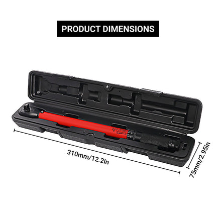 1/4 Inch Drive Torque Wrench Quick Adjustable Mechanical Ratchet Precision Tool