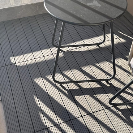 20PCS Interlocking Floor Tiles Plastic Wood Material for Room Gym Garage