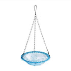 Balcony Bird Feeder Hanging Rail Mount Outdoor Suspended Feeding Station Garden