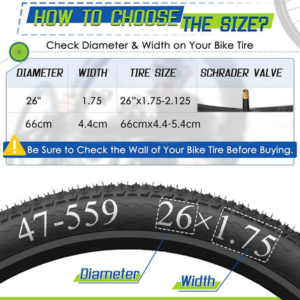 2pcs Mountain Bike Inner Tube Repair Liner Tape for Bicycle Tire Puncture Fixing