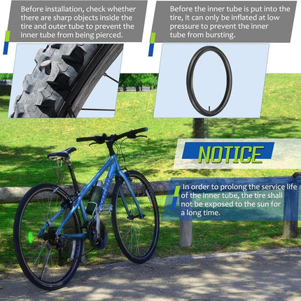 2pcs Mountain Bike Inner Tube Repair Liner Tape for Bicycle Tire Puncture Fixing