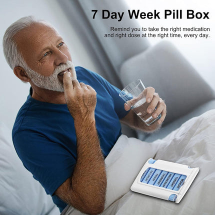 7 Day Pill Box Dispenser Storage Daily Holder Organiser Tablet Medicine Weekly