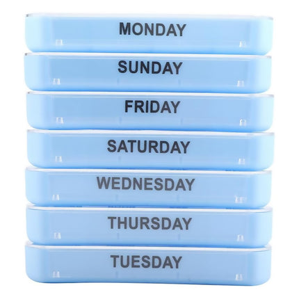 7 Day Pill Box Dispenser Storage Daily Holder Organiser Tablet Medicine Weekly