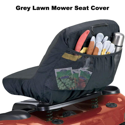 Universal Lawn Mower Tractor Seat Cover Padded Comfort Pad Protector Waterproof