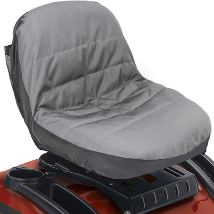 Universal Lawn Mower Tractor Seat Cover Padded Comfort Pad Protector Waterproof