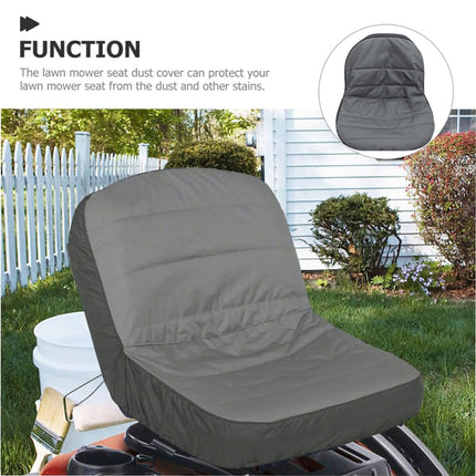 Universal Lawn Mower Tractor Seat Cover Padded Comfort Pad Protector Waterproof