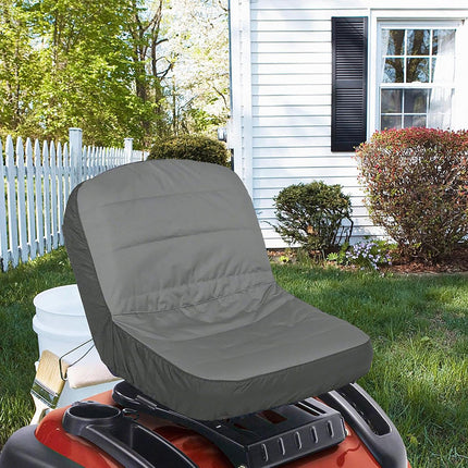 Universal Lawn Mower Tractor Seat Cover Padded Comfort Pad Protector Waterproof