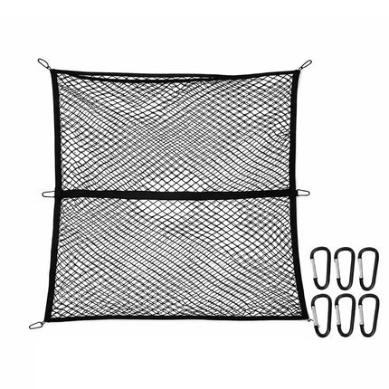 Truck Bed Cargo Net Heavy Duty Elastic Mesh Cover Accessories Durable Fixation