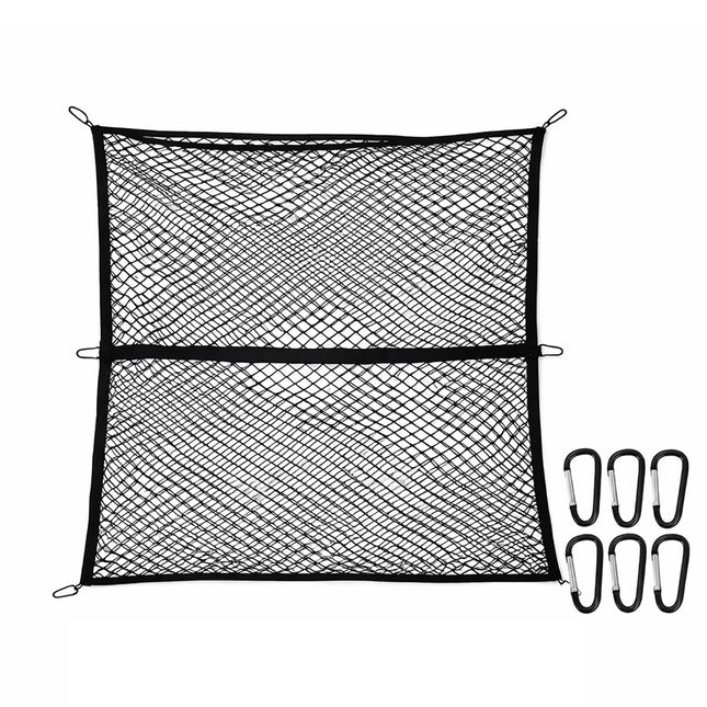 Truck Bed Cargo Net Heavy Duty Elastic Mesh Cover Accessories Durable Fixation