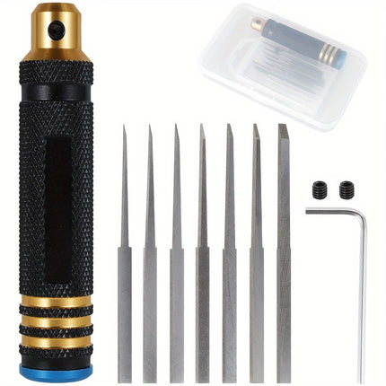 Professional Replacement Metal Precision Carving Knife Hobby Craft Repair Kit
