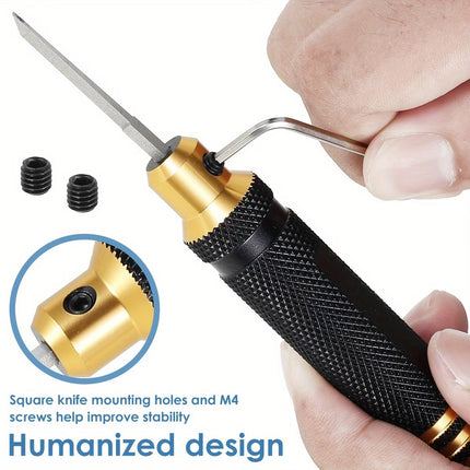 Professional Replacement Metal Precision Carving Knife Hobby Craft Repair Kit