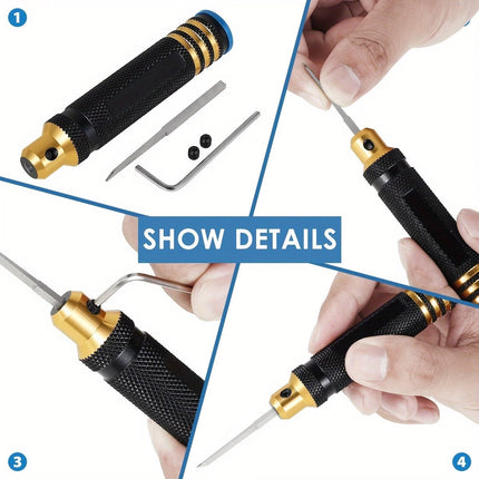 Professional Replacement Metal Precision Carving Knife Hobby Craft Repair Kit