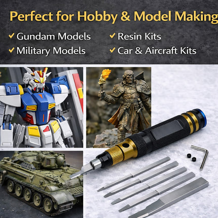 Professional Replacement Metal Precision Carving Knife Hobby Craft Repair Kit