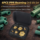 6pcs PPR Pipe Expansion Reamer Drill Bit Set Hydraulic Hot Melter Welding Tool