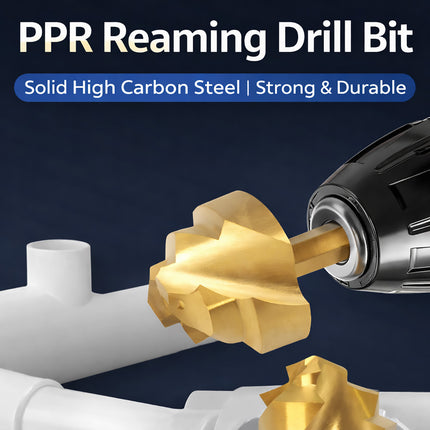 6pcs PPR Pipe Expansion Reamer Drill Bit Set Hydraulic Hot Melter Welding Tool
