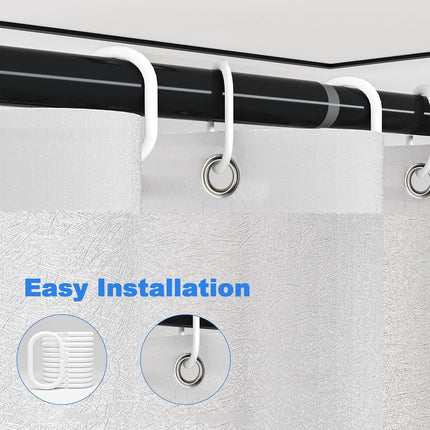 PEVA Shower Curtain Waterproof Quick Drying Bathroom Partition Curtain Shower