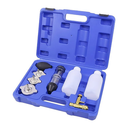 Cylinder Head Gasket Leak Tester Kit 8pcs CO2 Combustion for Petrol Diesel