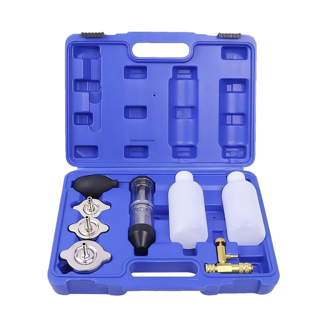 Cylinder Head Gasket Leak Tester Kit 8pcs CO2 Combustion for Petrol Diesel