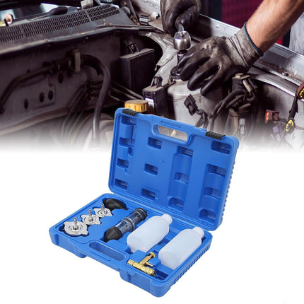 Cylinder Head Gasket Leak Tester Kit 8pcs CO2 Combustion for Petrol Diesel