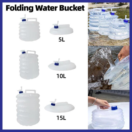 Collapsible Bucket Portable Telescopic Water Storage Large Capacity Outdoor