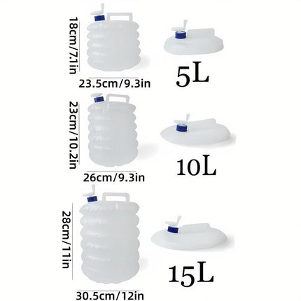 Collapsible Bucket Portable Telescopic Water Storage Large Capacity Outdoor