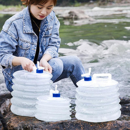 Collapsible Bucket Portable Telescopic Water Storage Large Capacity Outdoor