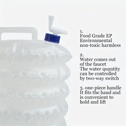 Collapsible Bucket Portable Telescopic Water Storage Large Capacity Outdoor