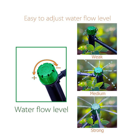 Adjustable Irrigation Misting Dripper 360-degree Sprinkler Drip Watering Tool