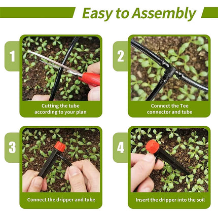 Adjustable Irrigation Misting Dripper 360-degree Sprinkler Drip Watering Tool