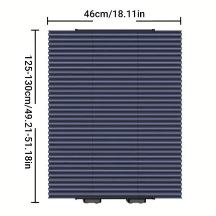 Retractable Folding Sunshade Car Curtain Blackout Window Shade Vehicle Sun Block