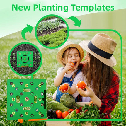Sowing Templates Square Seed Spacing Gardening Planting Tools Vegetable Boards