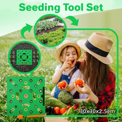 Sowing Templates Square Seed Spacing Gardening Planting Tools Vegetable Boards