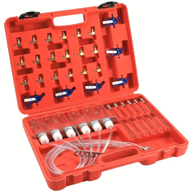 6-Cylinder Diesel Engine Common Rail Injector Nozzle Delivery Rate Tester Gauge