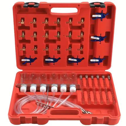 6-Cylinder Diesel Engine Common Rail Injector Nozzle Delivery Rate Tester Gauge