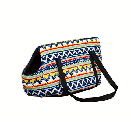 Portable Breathable Cat Carrier Bag Single Shoulder Strap Handheld Tote Bag