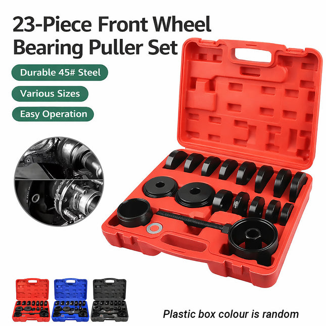 23pcs Automotive Heavy Duty Front Hub Bearing Race Service Kit Repair Set Tool