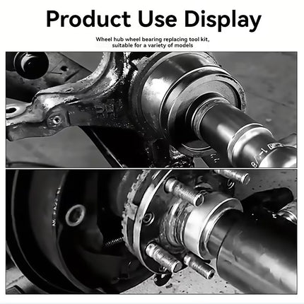 23pcs Automotive Heavy Duty Front Hub Bearing Race Service Kit Repair Set Tool