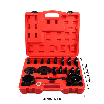 23pcs Automotive Heavy Duty Front Hub Bearing Race Service Kit Repair Set Tool