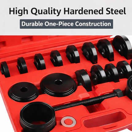 23pcs Automotive Heavy Duty Front Hub Bearing Race Service Kit Repair Set Tool