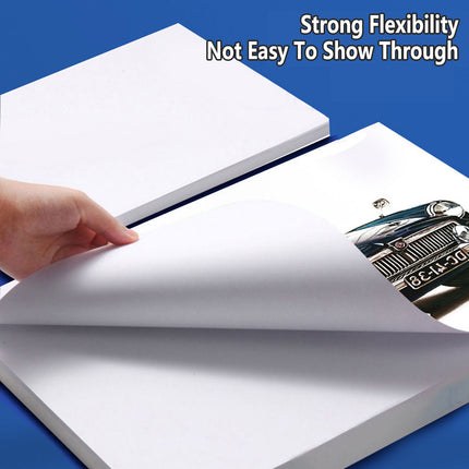 White Card Paper Set 100PCS A4 Size Blank Hand Painted Drawing Craft Sheets