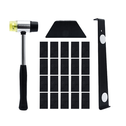 23pc Laminate Vinyl Wood Flooring Installation Repair Tool Kit Baseboard Trim